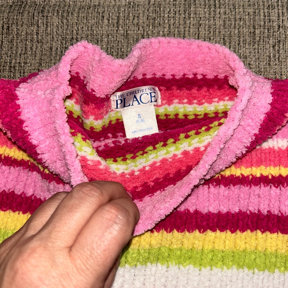 Lot of 6 girls sweaters and sweatshirts size 6/7 - Picture 5 of 13